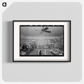 アートポスター-Pilottown General Store Interior
 - ラッセル リー Poster.