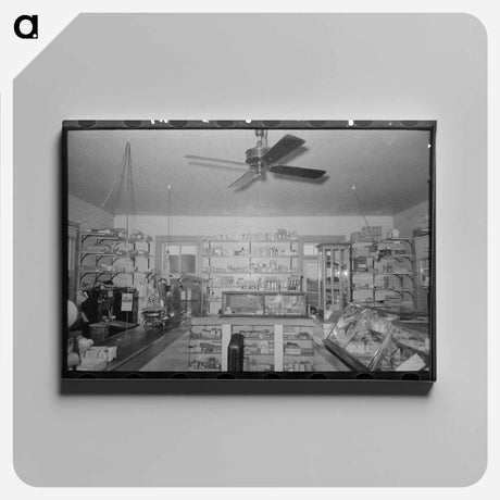 アートパネル-Pilottown General Store Interior
 - ラッセル リー Canvas.