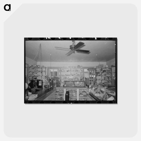 アートポストカード-Pilottown General Store Interior
 - ラッセル リー Postcard.