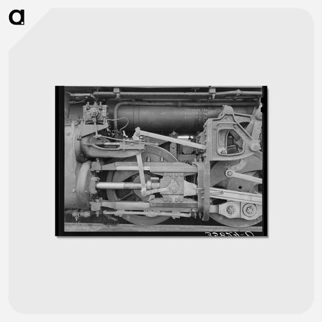 アートポストカード-Locomotive, Big Spring, Texas
 - ラッセル リー Postcard.