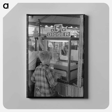 アートパネル-Imperial County Fair Midway
 - ラッセル リー Canvas.