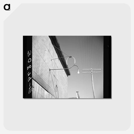 アートポストカード-Des Lacs, North Dakota
 - ラッセル リー Postcard.