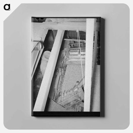 アートパネル-Peanut Grader
 - ラッセル リー Canvas.