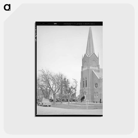 アートポストカード-Easter Sunday, Granger, Texas
 - ラッセル リー Postcard.