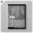 アートパネル-Continental Divide Sign
 - ラッセル リー Canvas.