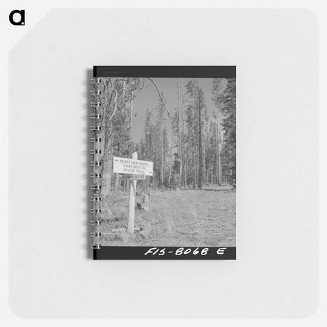 アートメモ帳-Continental Divide Sign
 - ラッセル リー Memo.