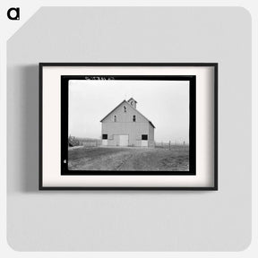 アートポスター-Barn on Roy Conner's Farm
 - ラッセル リー Poster.