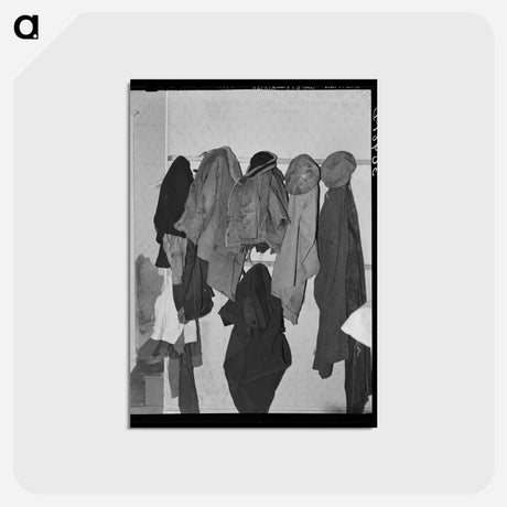 アートポストカード-Carl Thorson's Clothes
 - ラッセル リー Postcard.
