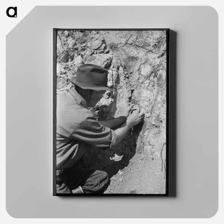 アートパネル-Pinos Altos Prospector
 - ラッセル リー Canvas.