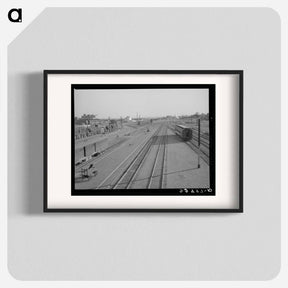 アートポスター-Railroad Yards, Muskogee
 - ラッセル リー Poster.