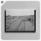 アートパネル-Railroad Yards, Muskogee
 - ラッセル リー Canvas.