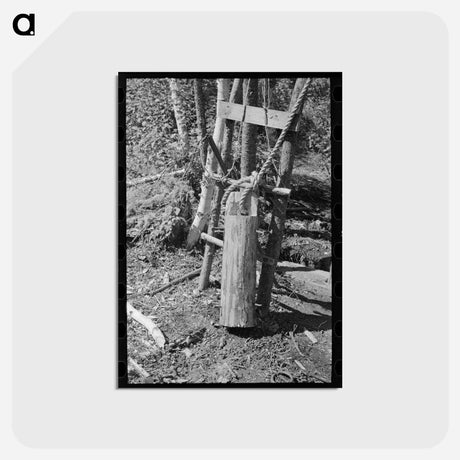 アートポストカード-Casing Hammer
 - ラッセル リー Postcard.