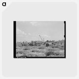 アートポストカード-Sugarcane Harvest, Louisiana
 - ラッセル リー Postcard.