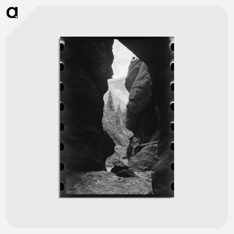アートポストカード-Box Canyon Near Ouray
 - ラッセル リー Postcard.