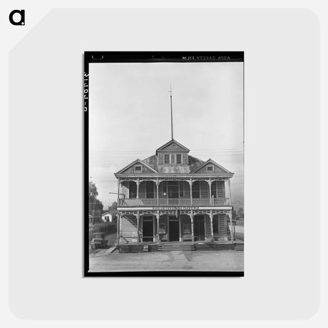 アートポストカード-Sugar Mill Near Jeanerette
 - ラッセル リー Postcard.