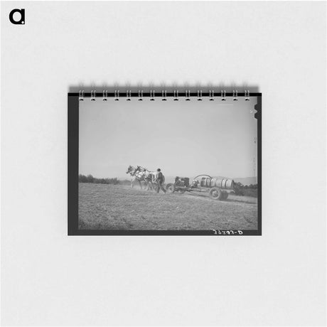 アートメモ帳-Cache County Orchard
 - ラッセル リー Memo.