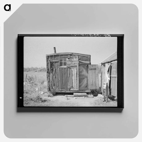 アートパネル-Abandoned Lumber Camp
 - ラッセル リー Canvas.