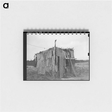 アートメモ帳-Chicken Shed, Wagoner County
 - ラッセル リー Memo.