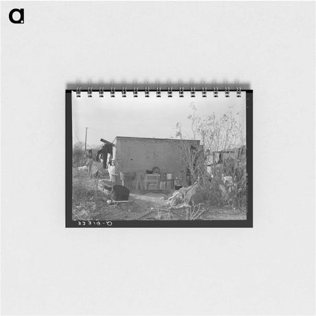 アートメモ帳-Migrant Camp Near Edinburg
 - ラッセル リー Memo.