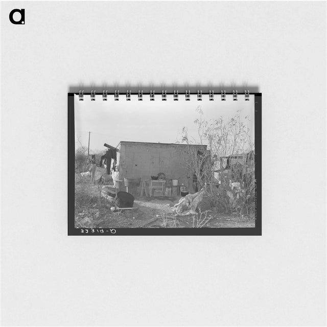 アートメモ帳-Migrant Camp Near Edinburg
 - ラッセル リー Memo.
