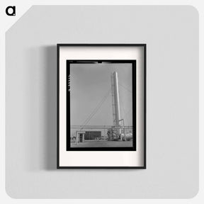 アートポスター-Fractionating Tower
 - ラッセル リー Poster.