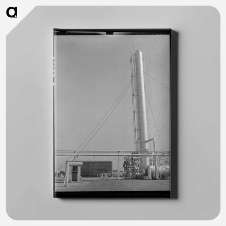 アートパネル-Fractionating Tower
 - ラッセル リー Canvas.