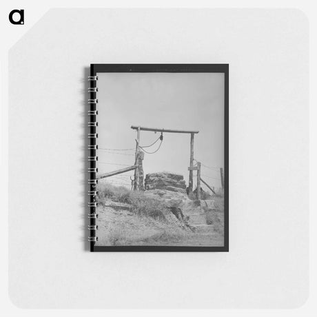 アートメモ帳-Well on Tenant Farmer's Place
 - ラッセル リー Memo.