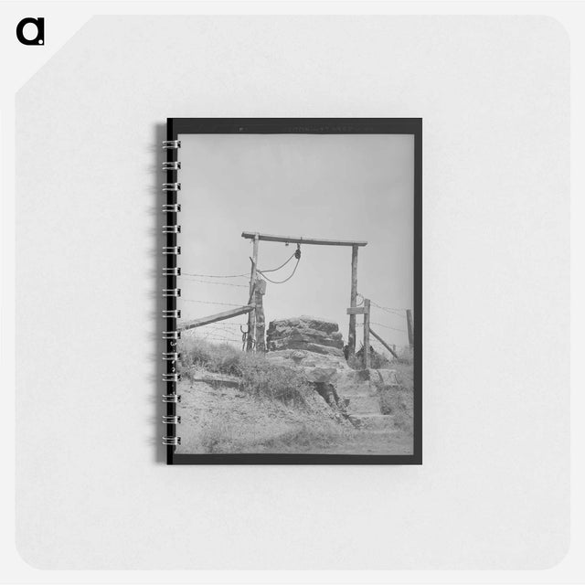 アートメモ帳-Well on Tenant Farmer's Place
 - ラッセル リー Memo.