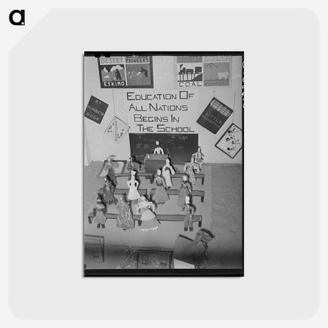 アートポストカード-Gonzales County Fair
 - ラッセル リー Postcard.