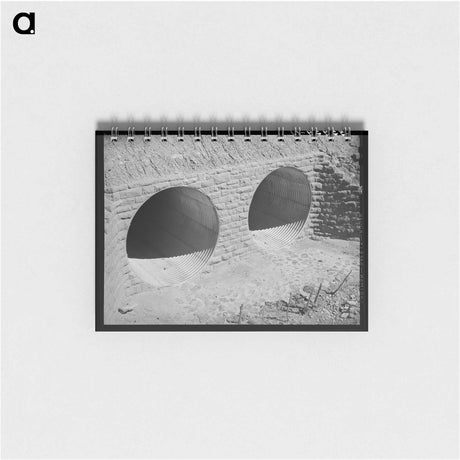 アートメモ帳-Highway Conduits, Arizona
 - ラッセル リー Memo.
