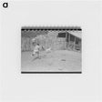 アートメモ帳-Roping a Goat
 - ラッセル リー Memo.