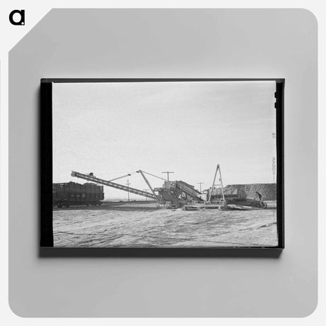 アートパネル-Sugar Beet Loader by Railroad
 - ラッセル リー Canvas.