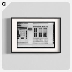 アートポスター-Auto Travel Bureau, Harlingen, Texas
 - ラッセル リー Poster.