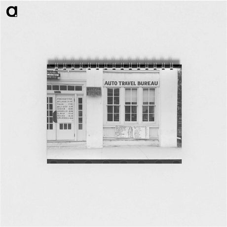 アートメモ帳-Auto Travel Bureau, Harlingen, Texas
 - ラッセル リー Memo.