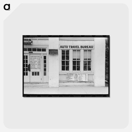 アートポストカード-Auto Travel Bureau, Harlingen, Texas
 - ラッセル リー Postcard.