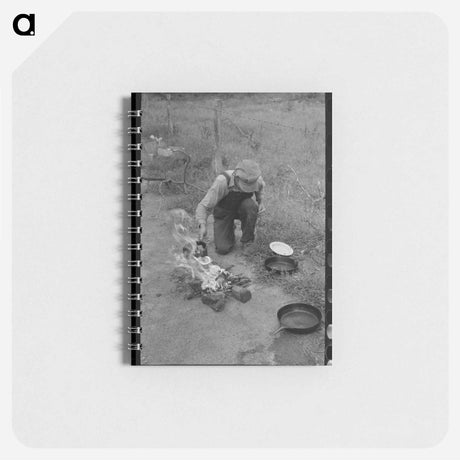 アートメモ帳-Migrant Family, Oklahoma
 - ラッセル リー Memo.
