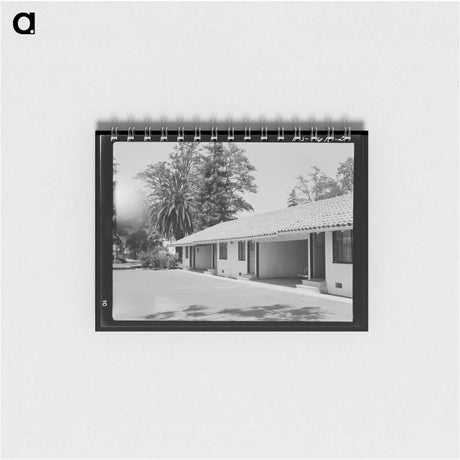 アートメモ帳-Tourist Court, Santa Clara
 - ラッセル リー Memo.