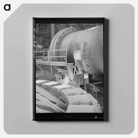アートパネル-Anaconda Smelter
 - ラッセル リー Canvas.