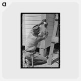 アートポストカード-Finishing the Corner Board
 - ラッセル リー Postcard.