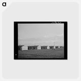 アートポストカード-Twin Falls FSA Camp
 - ラッセル リー Postcard.