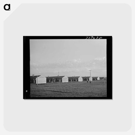 アートポストカード-Twin Falls FSA Camp
 - ラッセル リー Postcard.