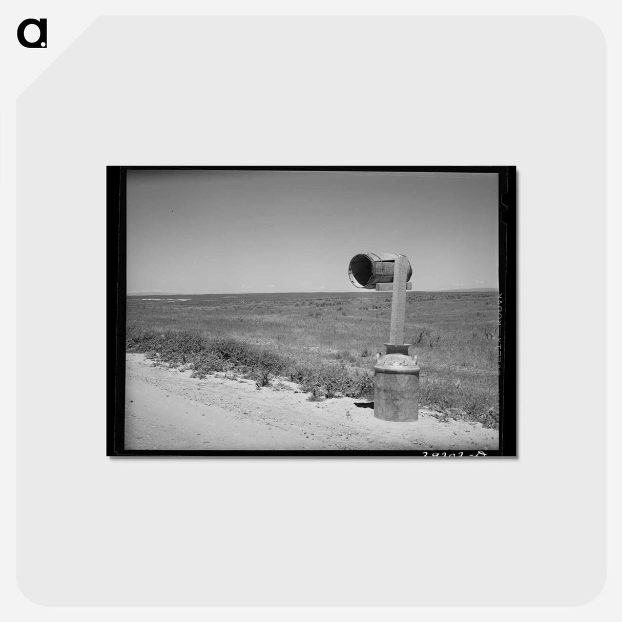 アートポストカード-Mailbox, Canyon County
 - ラッセル リー Postcard.
