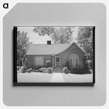 アートパネル-Caldwell House
 - ラッセル リー Canvas.