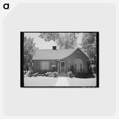 アートポストカード-Caldwell House
 - ラッセル リー Postcard.