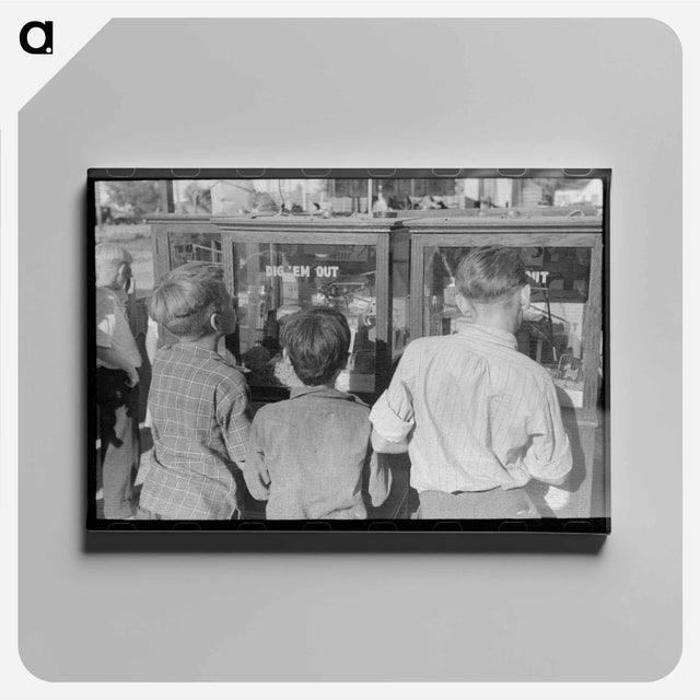アートパネル-Boys, Fourth of July, Vale, Oregon
 - ラッセル リー Canvas.