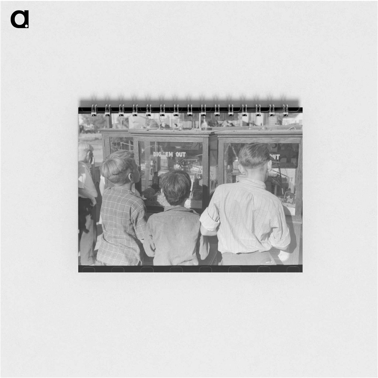 アートメモ帳-Boys, Fourth of July, Vale, Oregon
 - ラッセル リー Memo.