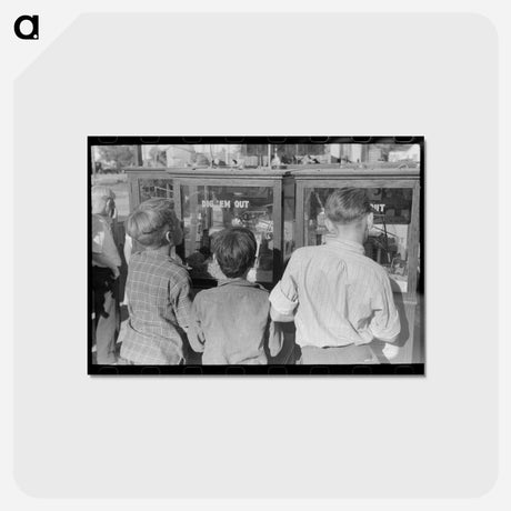 アートポストカード-Boys, Fourth of July, Vale, Oregon
 - ラッセル リー Postcard.