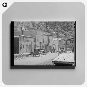 アートパネル-Mogollon Main Street
 - ラッセル リー Canvas.