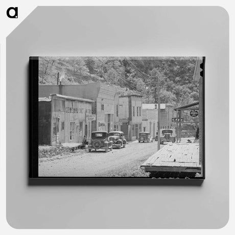 アートパネル-Mogollon Main Street
 - ラッセル リー Canvas.