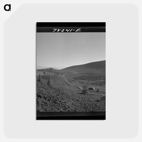 アートポストカード-Craters of the Moon Lava Flows
 - ラッセル リー Postcard.